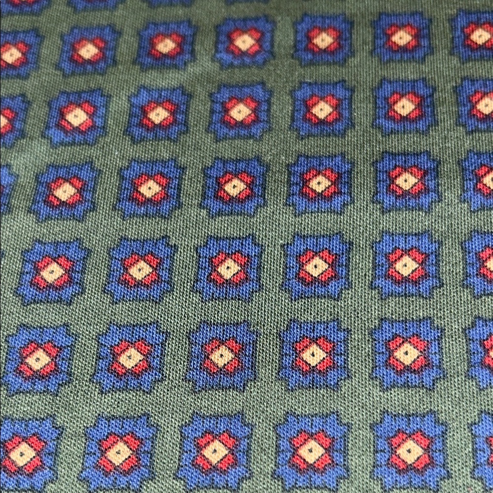 NWOT Polo Ralph Lauren Classic Fit All Over Geometric Print Preppy Old Money L - Picture 9 of 10